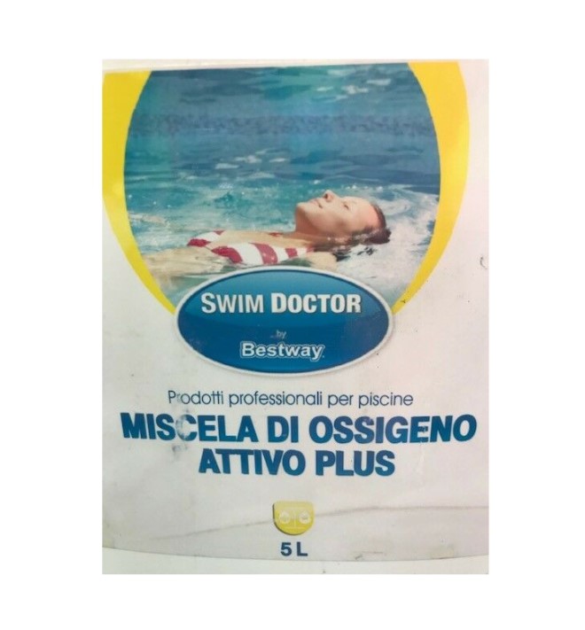 Ossigeno Attivo Super Concentrato Piscina Pulizia 5 Litri- Best Way