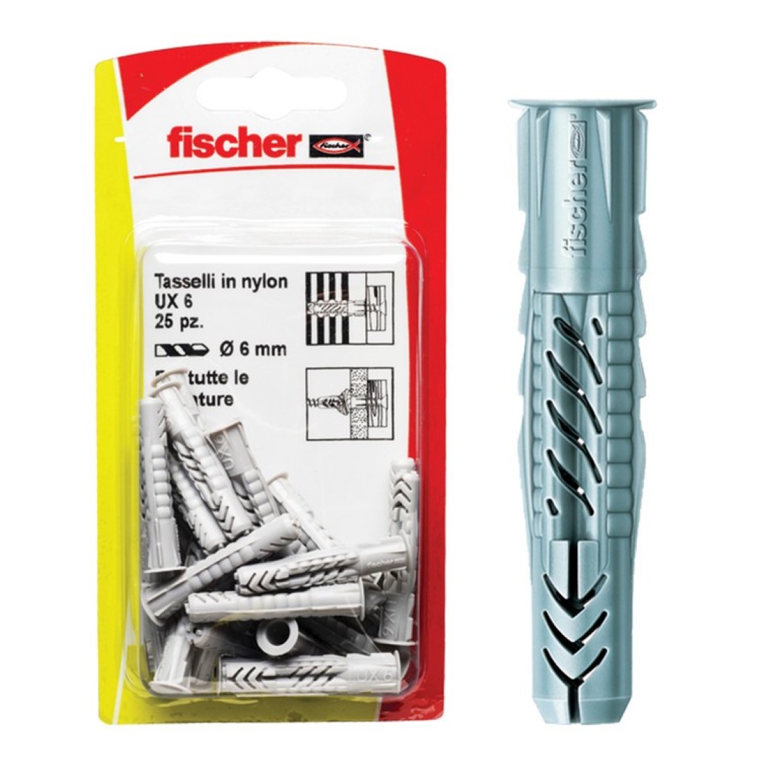 Tasselli Nylon Ux 5 K Set 5 Pezzi – Fischer