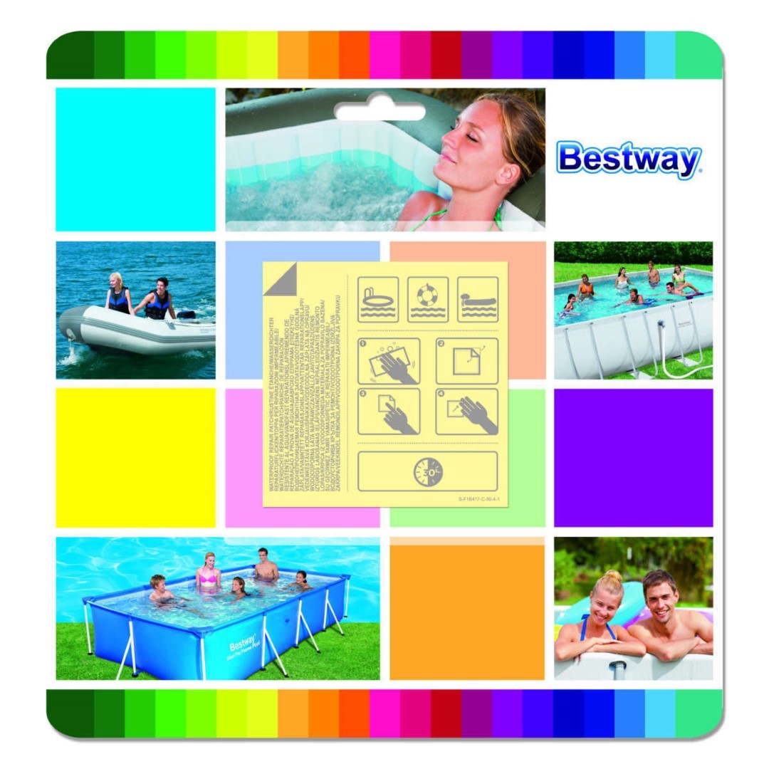 Toppe Riparazione Piscine Resistenti Acqua 10 Pezzi – Best Way