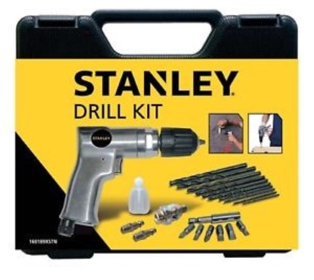 Trapano Pneumatico Reversibile Punte E Inserti 160189Xstn Drill Kit – Stanley