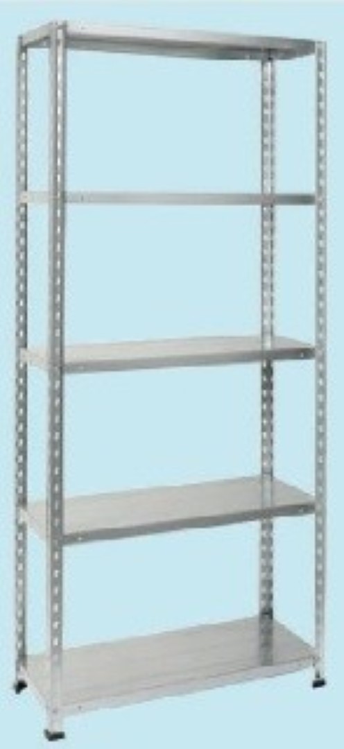 Scaffale Silver Star In Acciaio Zincato 75X30Xh150 Cm – Fraschetti