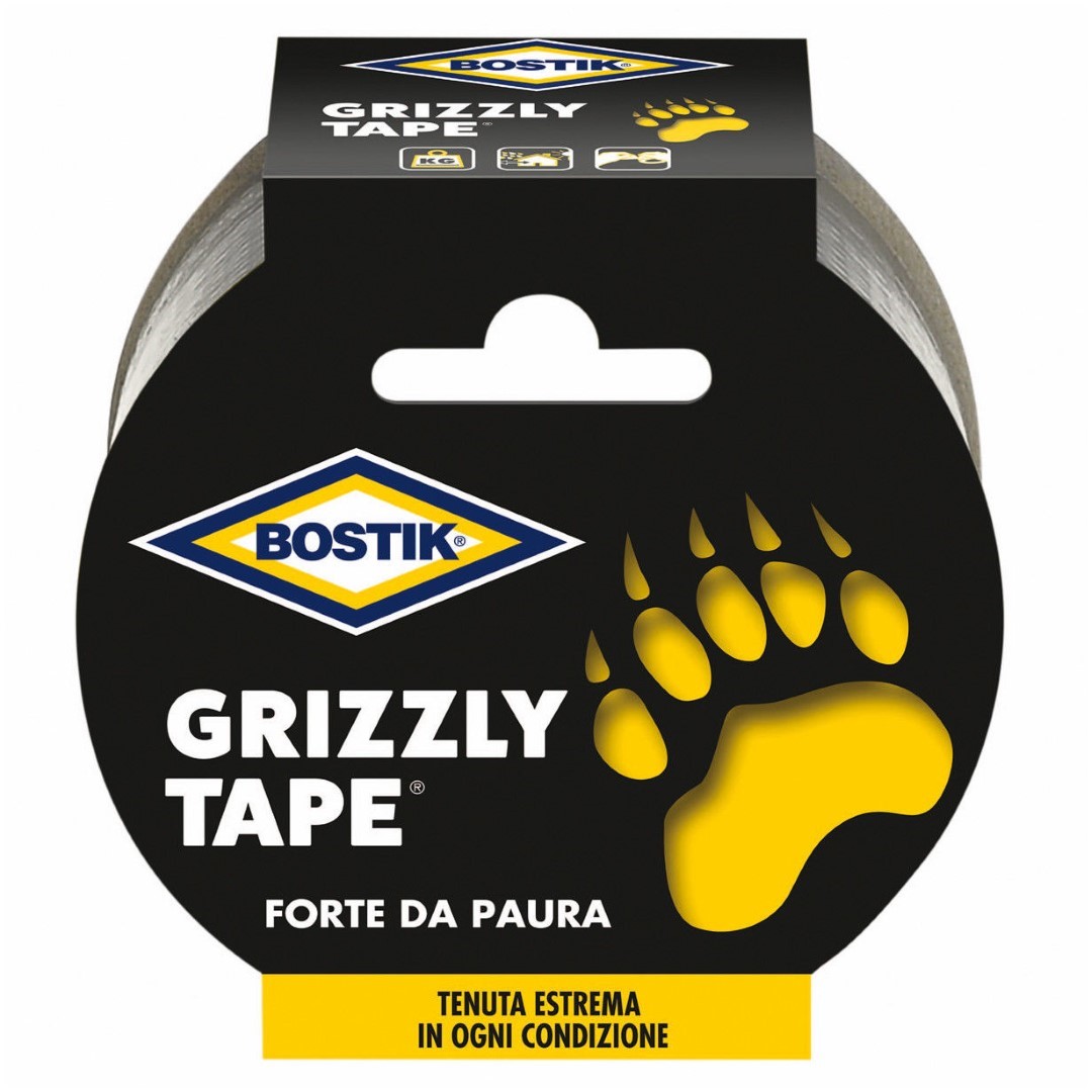 Grizzly Tape Grigio 10Mt X 50Mm – Uhu Bostik