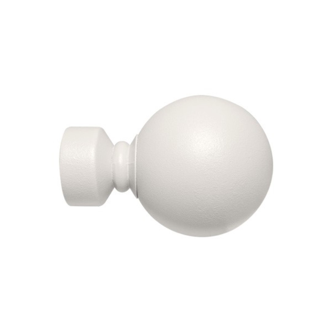 Terminale Ø28 Ball Bianco – Emmebi