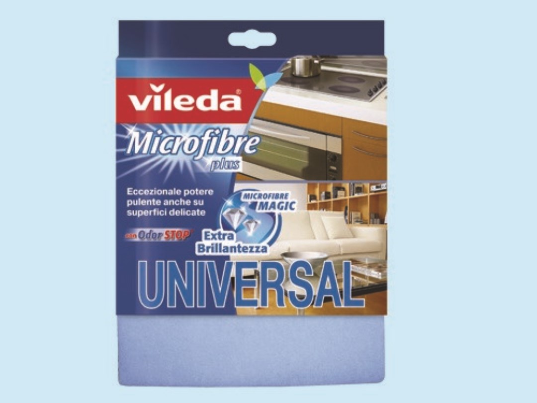 Vileda Panno Microfibre Plus Universal Set 5 Pezzi – Fraschetti