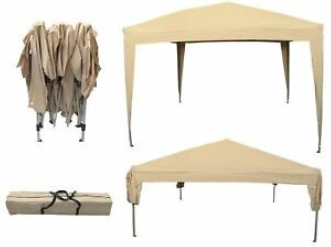 Gazebo Pieghevole 3X3 Metri Colore Ecru 787/32 – Biacchi Ettore