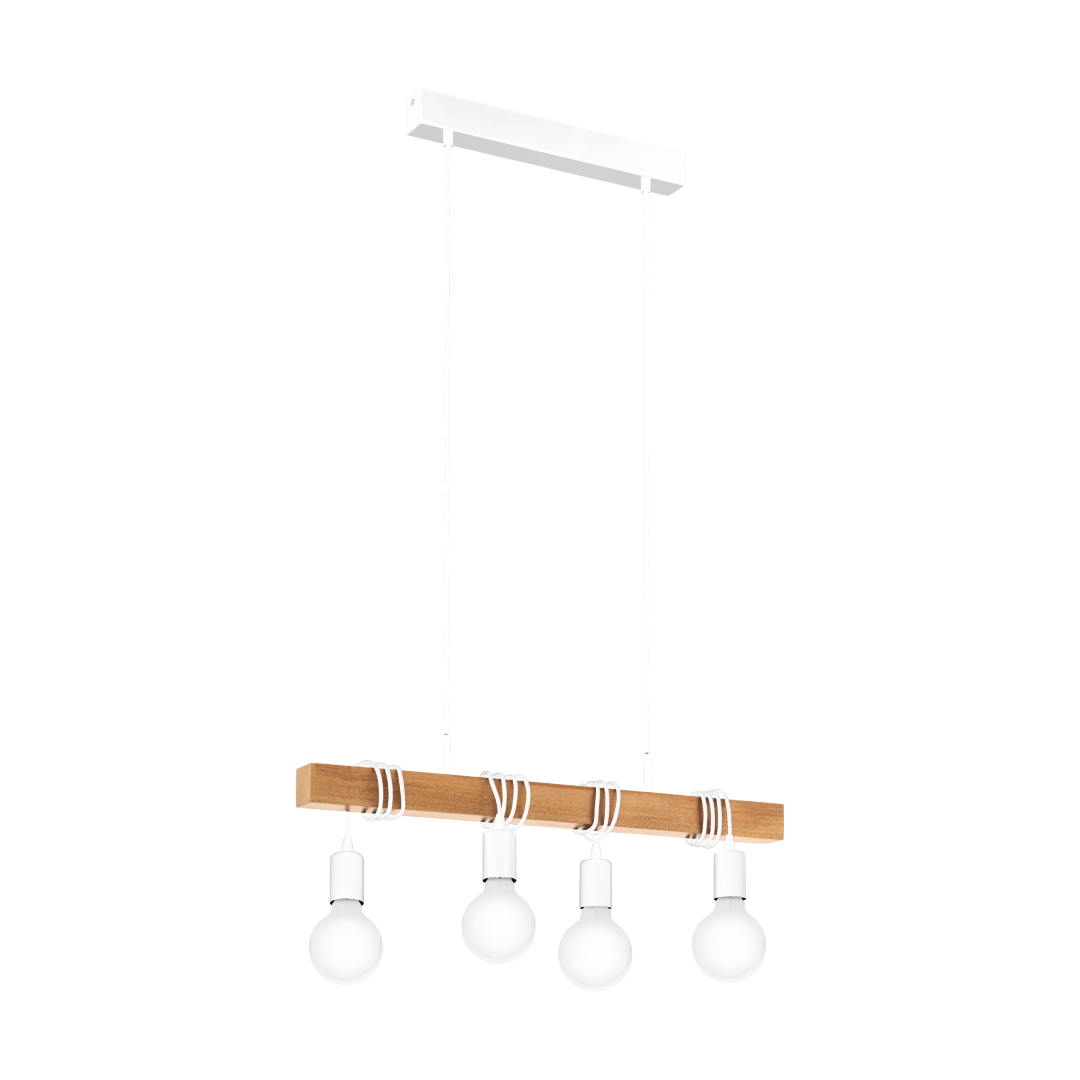 Sosp./4 Bianco/Acero Townshend – Eglo