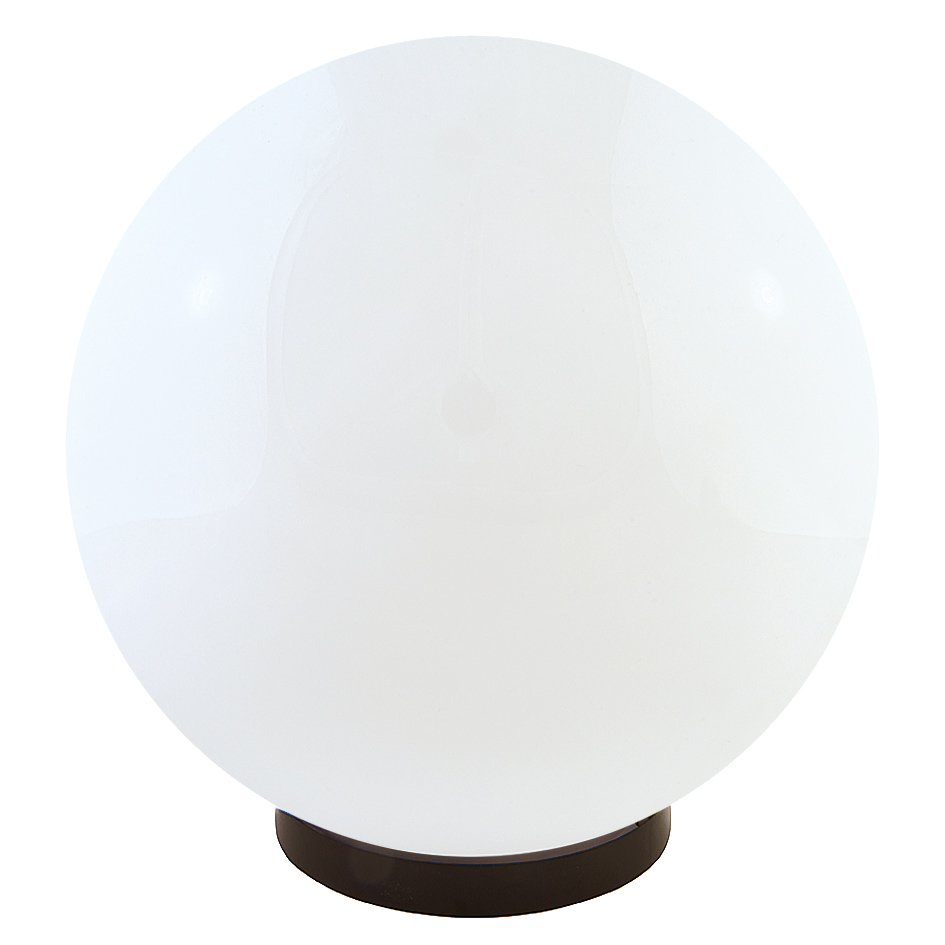 Sfera Pmma Bianca C/Portalampada E27 D25Cm – Bellotti