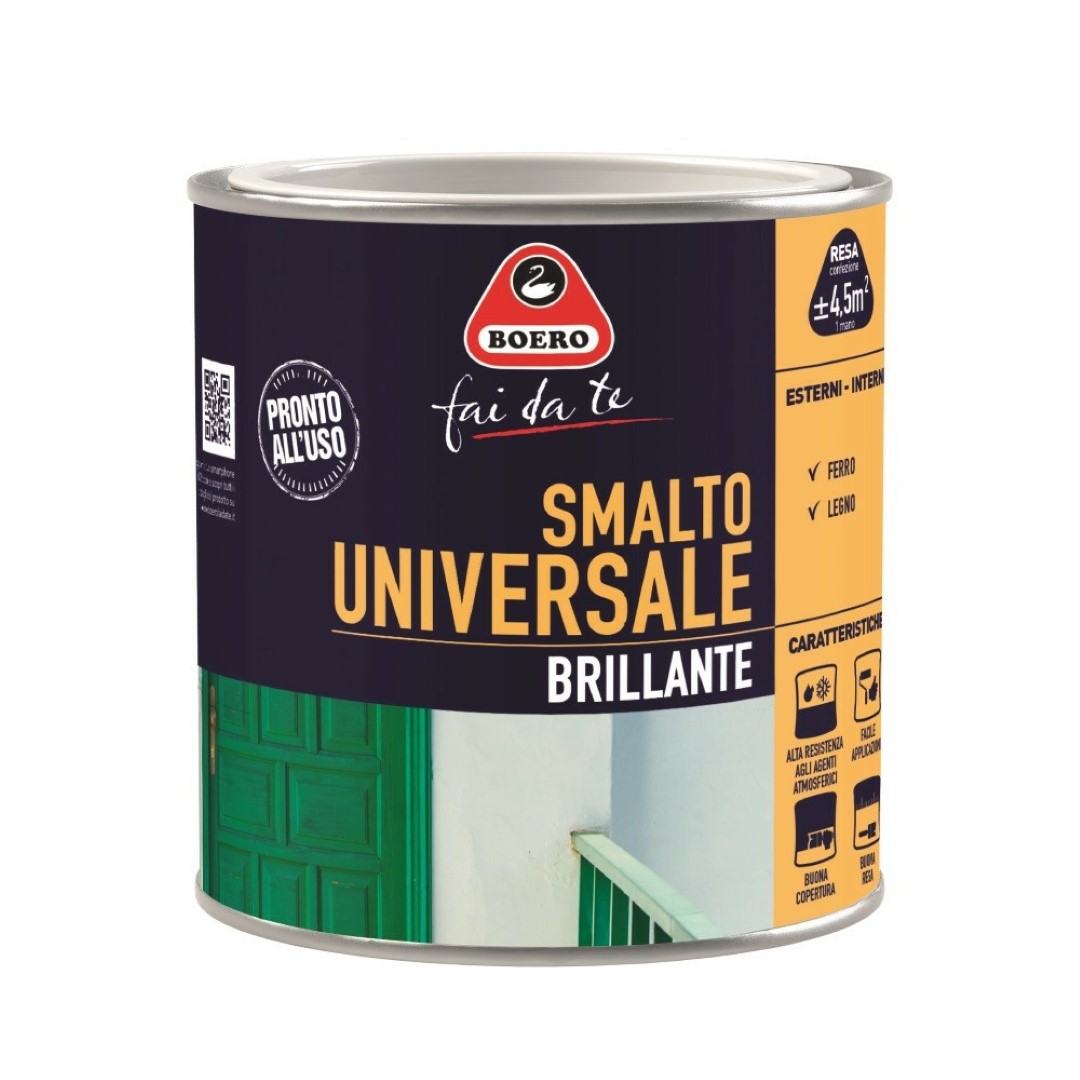 Smalto Universale Rosso Intenso 0,5Lt – Boero