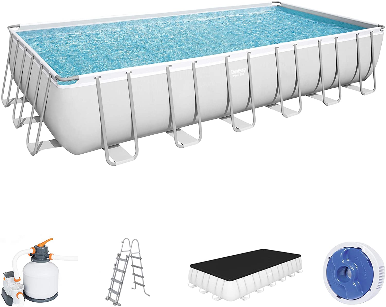 Piscina Power Steel Frame Rettang.732X366X132 – Best Way