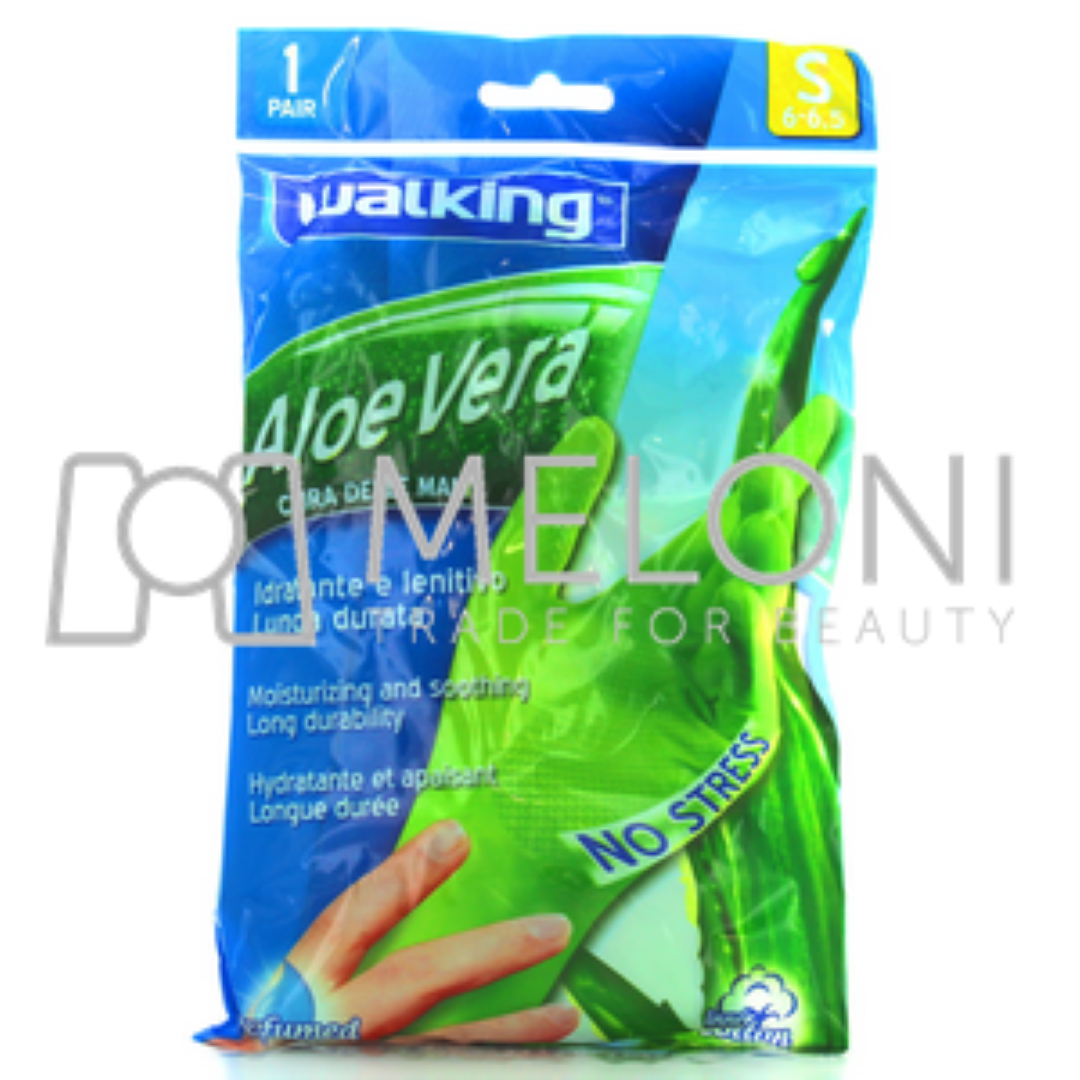 Walking Guanto Aloe Vera Felpato Misura Small 6-6 1/2 Set 5 Pezzi – Casabriko