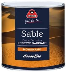 Finitura Decorativa Oro 1 L Monomano Ad Effetto Sabbiato Metallico Sable – Boero