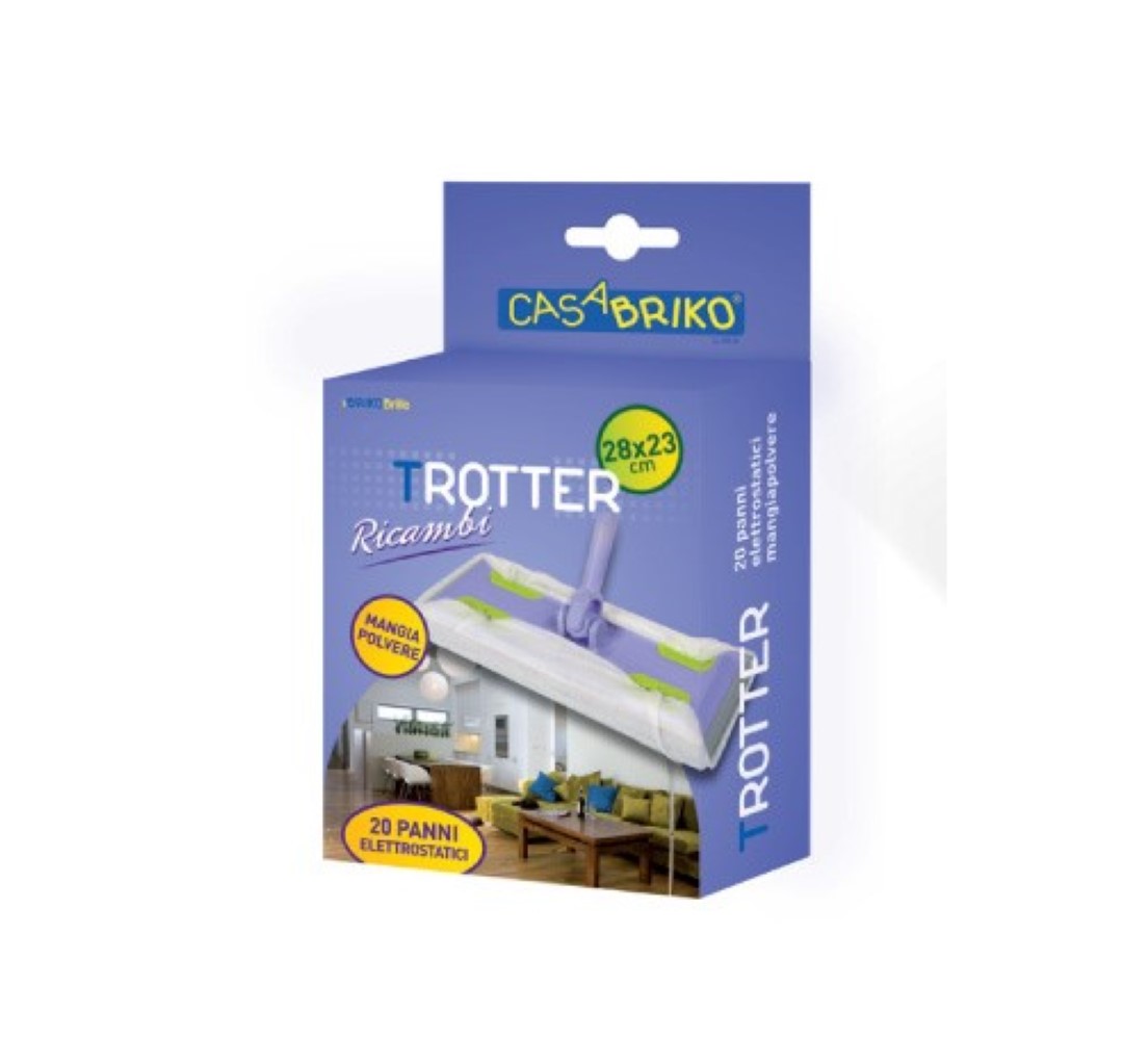 Ricambi Trotter 20 Panni Elettrostatici Set 5 Pezzi – Casabriko