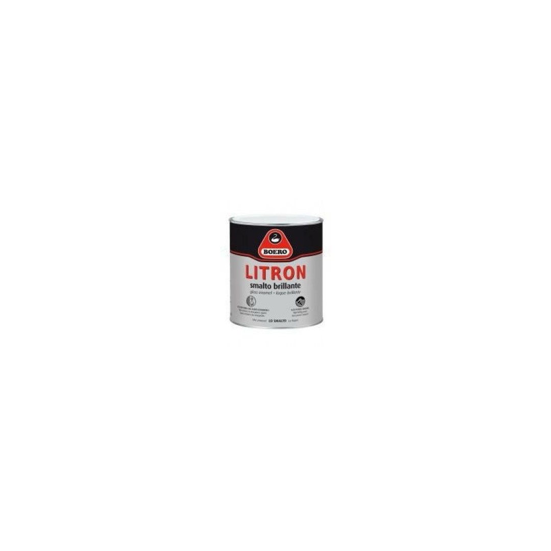 Litron Smalto Brillante 750 Ml Bianco- Boero