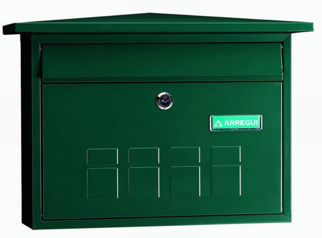 Cassetta Postale Deco Acciaio Verde 32X20 Cm – Arregui