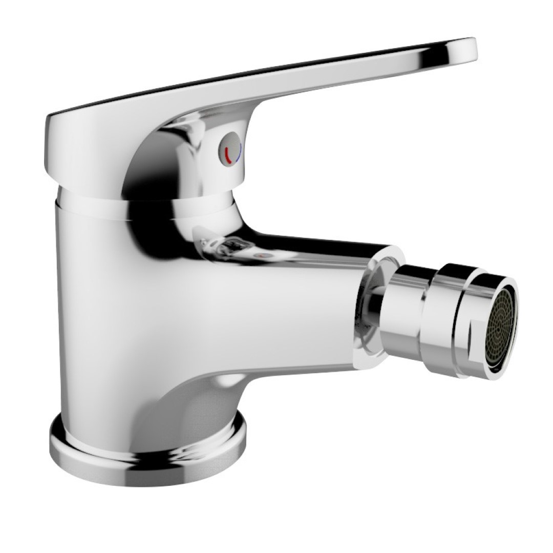 Rubinetto Miscelatore Bidet Serie Mia Cromo Diametro 40 Mm – Idrobric