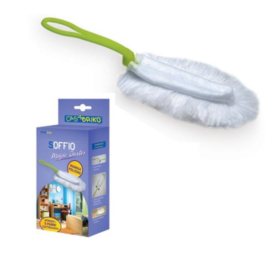 Piumino Soffio Magico Duster 1 Manico E 5 Panni Set 5 Pezzi – Casabriko