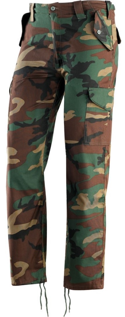 Pantalone Militare Multitasche Mimetico Taglia Xl – Fab