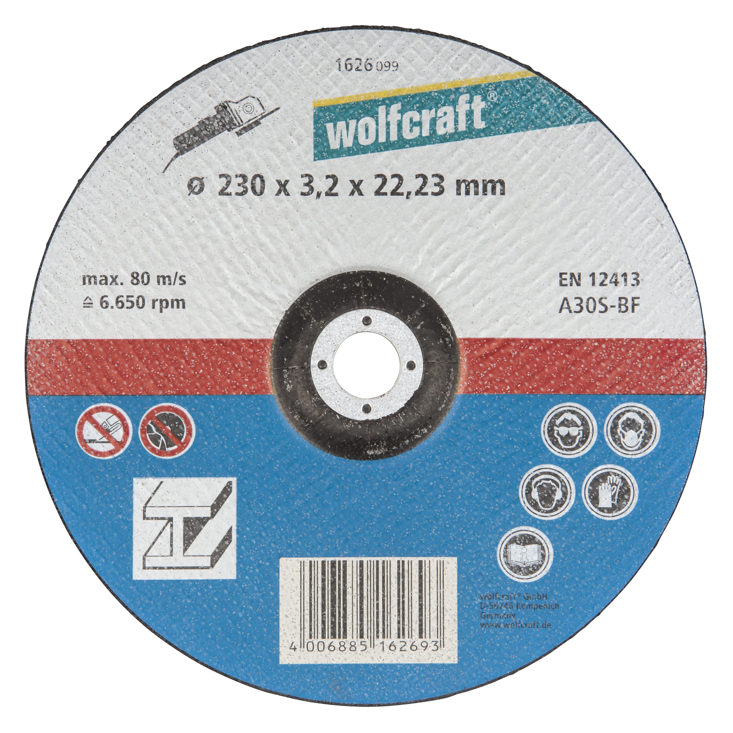 Disco Per Troncare Metallo D.230Mm Set 5 Pezzi – Wolfcraft