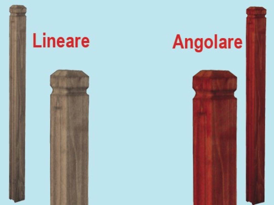 Palo Angolare In Legno Per Fissaggio Pannelli Aps Altezza 210 Cm – Fraschetti