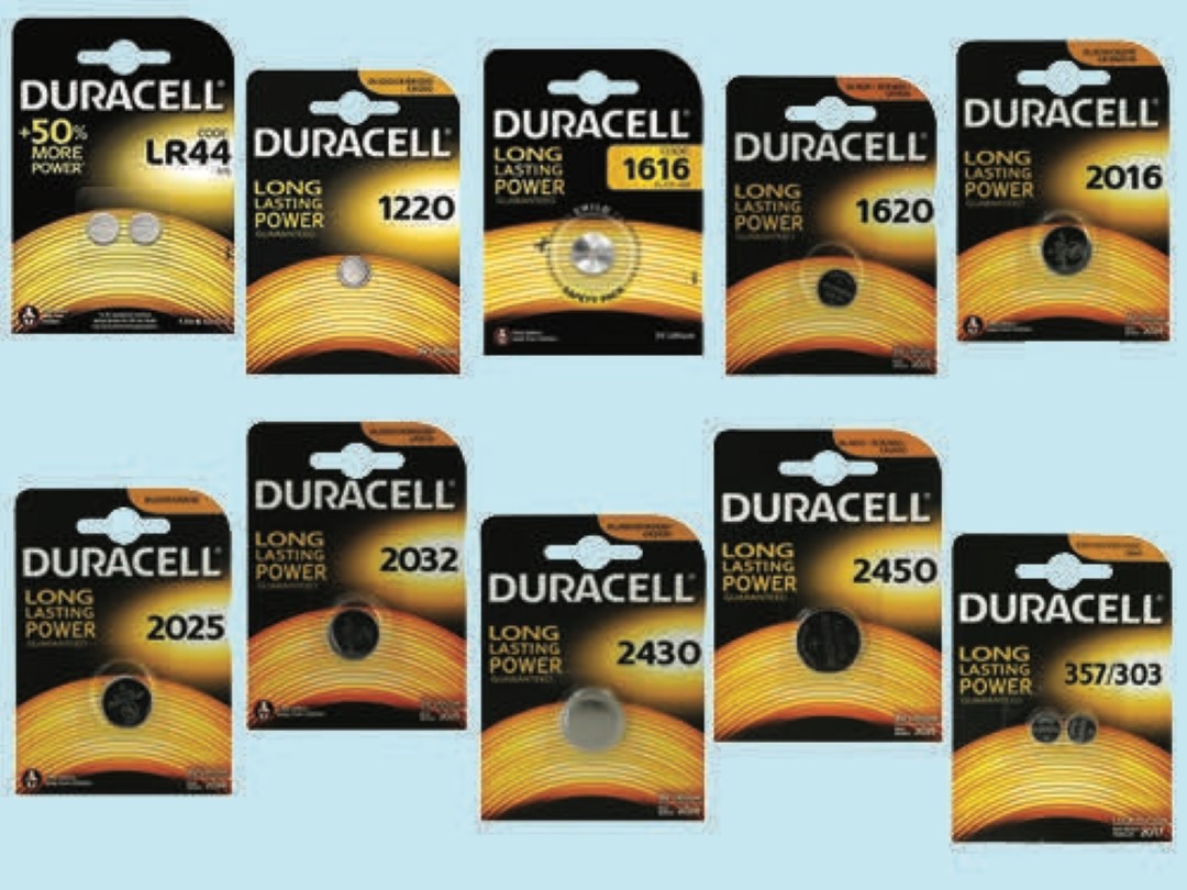 Duracell Bottone Cr2450 Litio 3V Set 5 Pezzi – Cfg