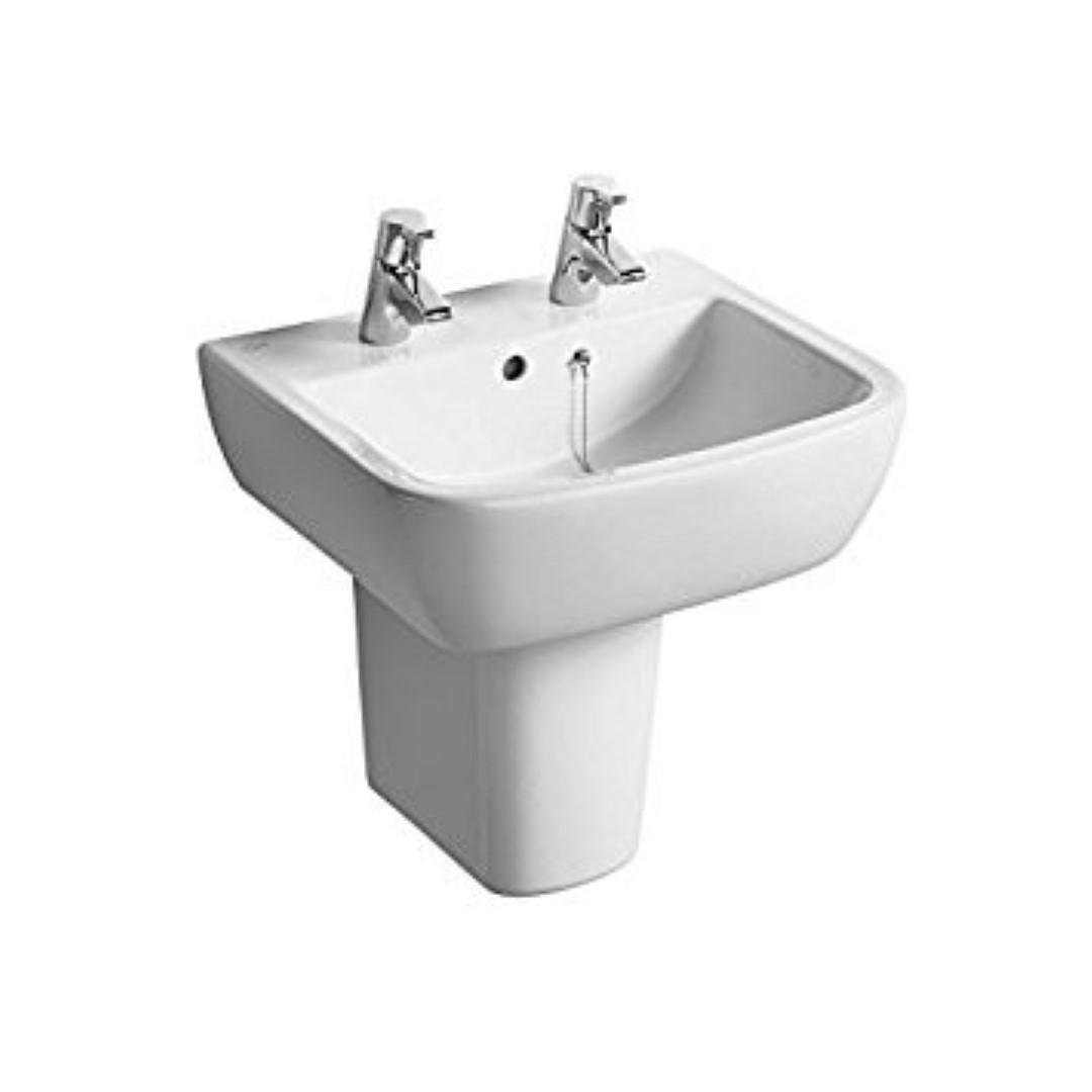 Lavabo Nemea Bianco Europa Monoforo Da 65 Cm Senza Sifone – Ideal Standard