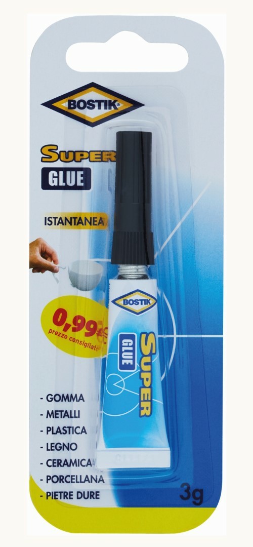 Super Glue 3G Jumbocard 12X12 Set 5 Pezzi – Uhu Bostik