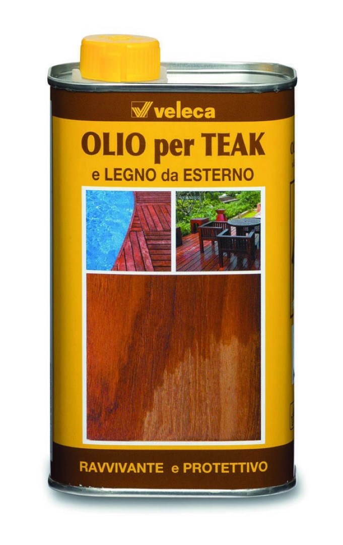 Olio Speciale Per Legno Esotico Protegge E Ravviva Teak 500 Ml Veleca – Veleca