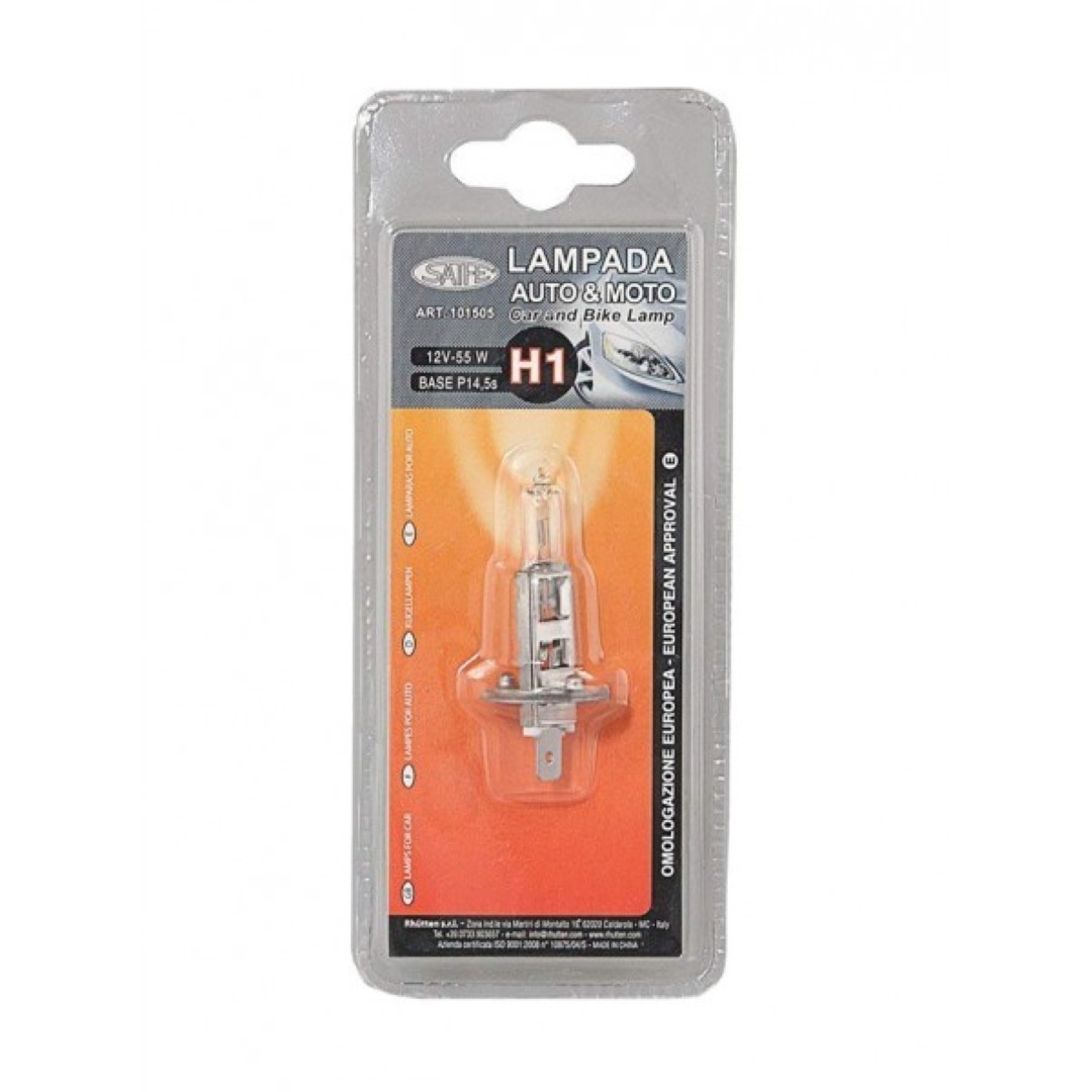 Lampada H1 12V Set 5 Pezzi – Rhutten