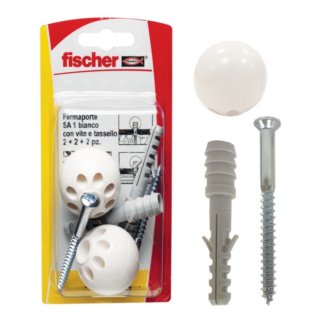 Paracolpi Tasselli Fischer Sa-1Nk Da 2 Pezzi Bianco – Fischer