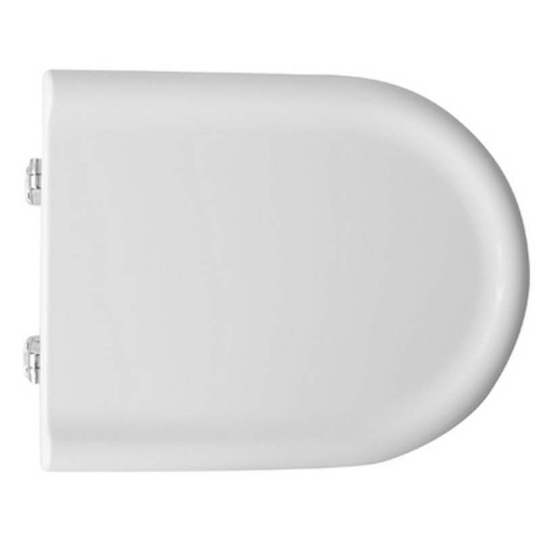 Sedile Wc Clodia Ceramica Dolomite Bianco Coperchio Water Compatibile – Seba
