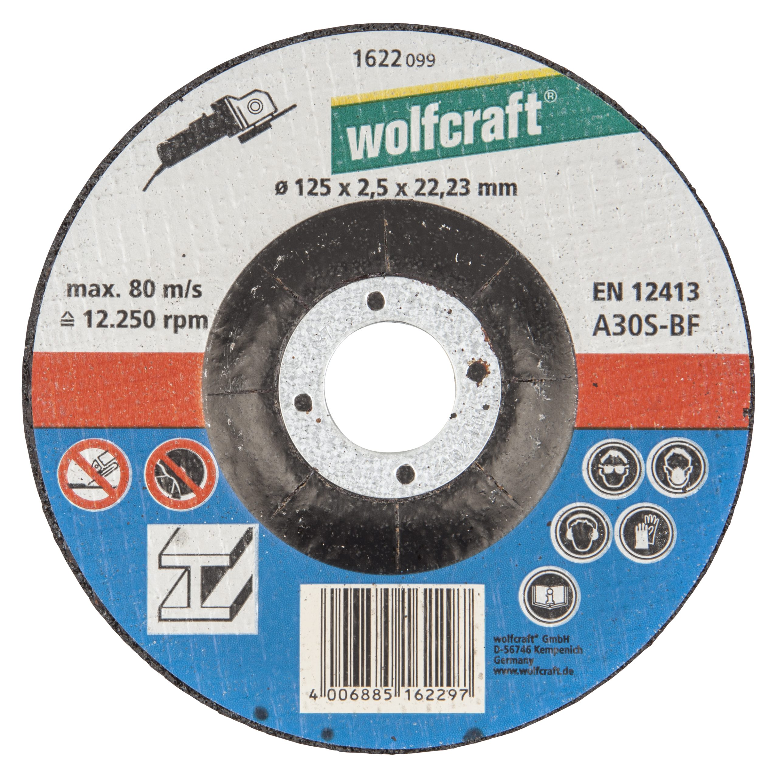 Disco Per Troncare Metallo 125Mm Set 5 Pezzi – Wolfcraft