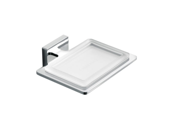 Porta Sapone Flat Singolo/Cromo – Capannoli