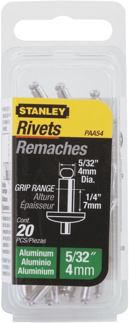 Rivetti Allum. 4,7X6Mm 15 Pezzi – Swk Stanley