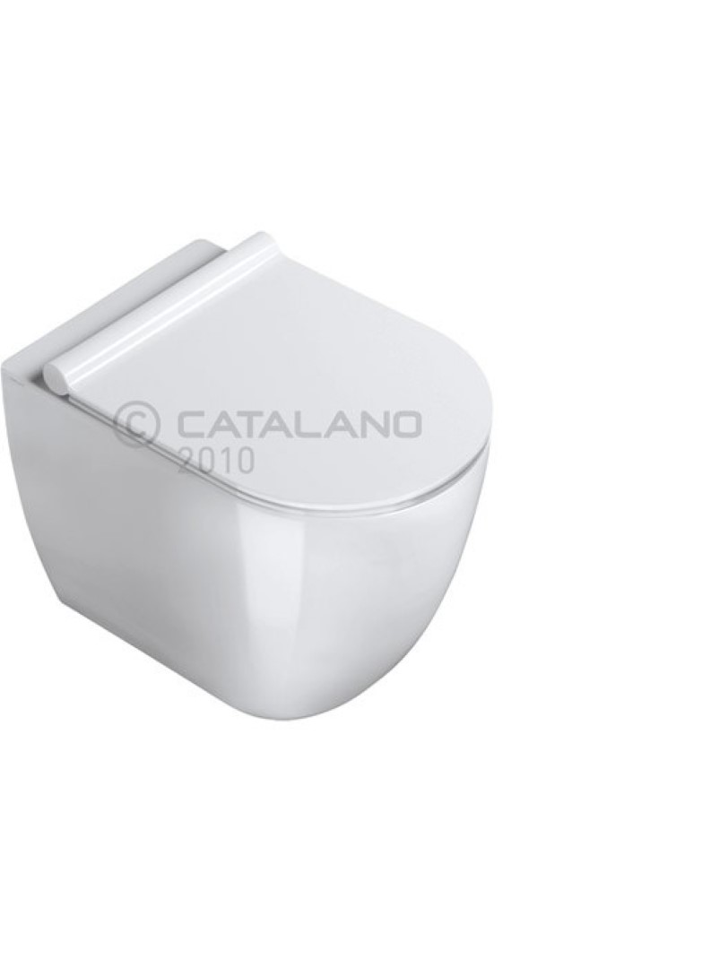 Vaso Sfera 52 Wc Scarico A Parete Filomuro Bianco – Catalano Ceramica