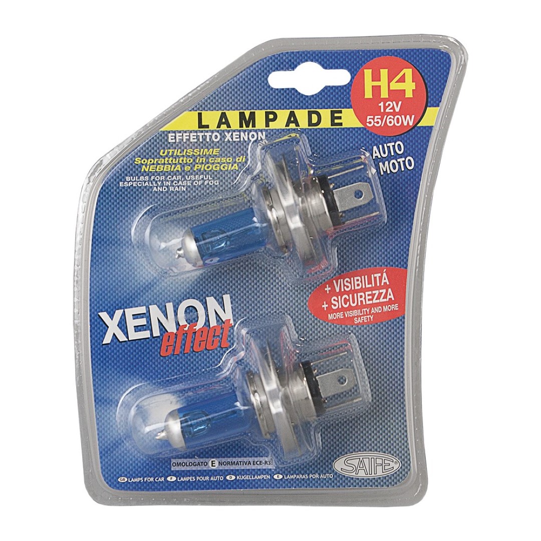 Lampada Xenon H4 12V 55-60W 2 Pezzi Rhutten – Rhutten