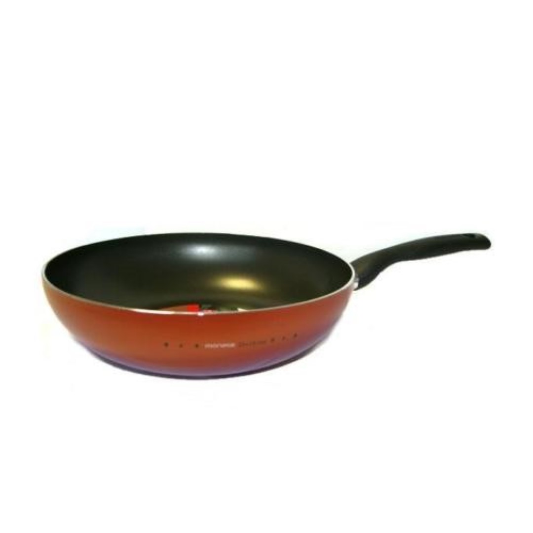 Wok Antiaderente Con 1 Manico Da Cm 28- Moneta