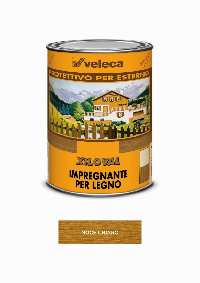 Impregnante Per Legno Xiloval Noce Chiaro Litri 1 Veleca – Veleca