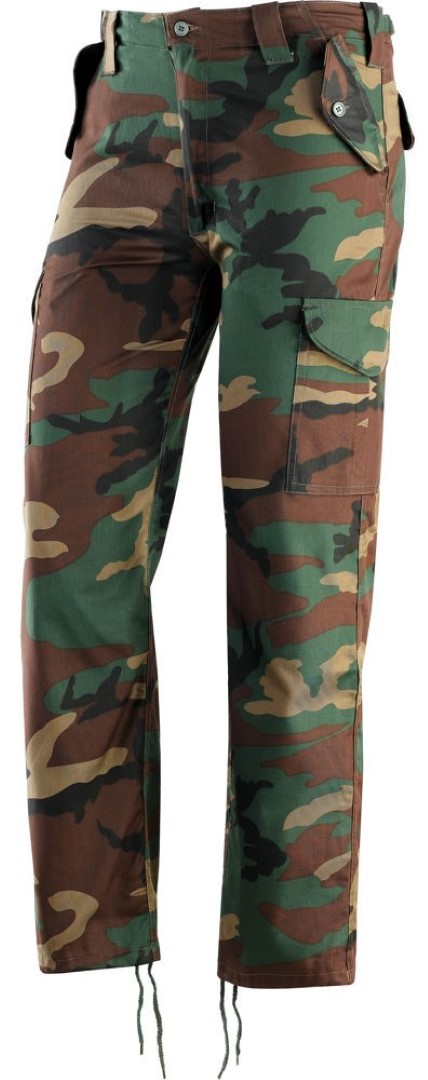 Pantalone Militare Multitasche Mimetico Taglia M – Fab