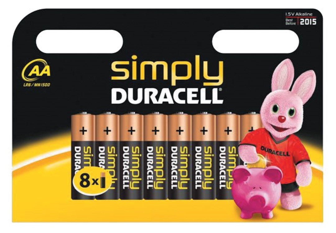 Duracell Simply Stilo Mn1500 Set 8 Pezzi – Cfg
