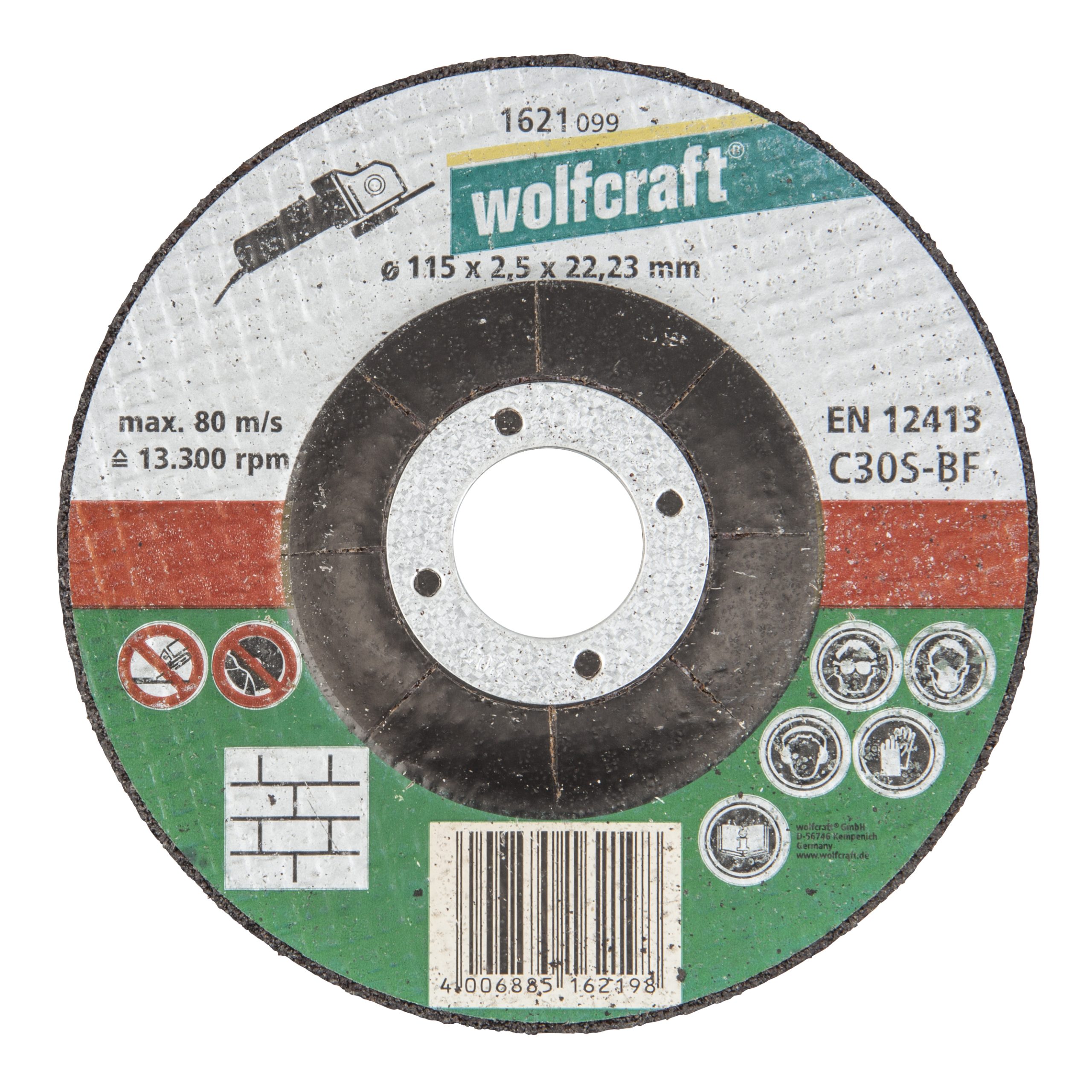 Disco Per Troncare Pietra D.115Mm Set 5 Pezzi – Wolfcraft