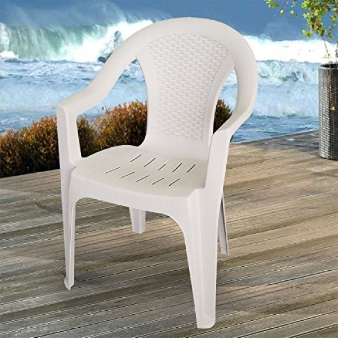 Sedia Da Giardino Ischia Plp Rattan Set 6 Pezzi 54X56X81 – Ipae-Progarden