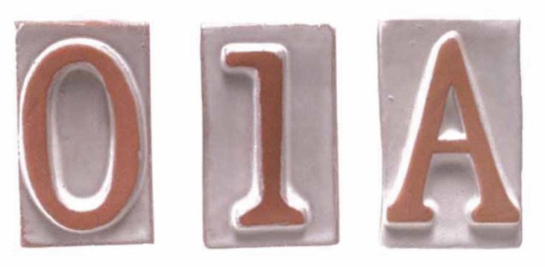 Numeri Civici Terracotta N°6-9 Set 5 Pezzi – Fraschetti