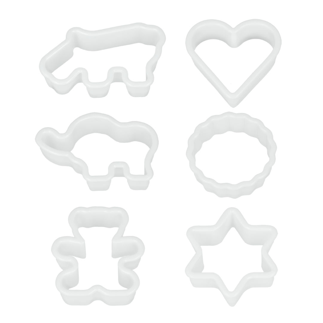 Set 6 Forme Per Biscotti In Plastica Abs – Metaltex