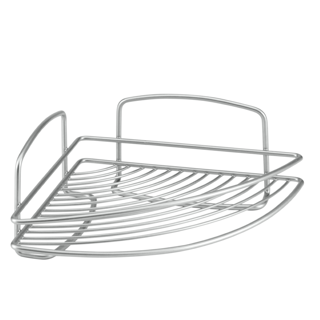 Mensola Angolare Ad 1 Ripiano 22X22X11 Cm Polytherm Onda – Metaltex