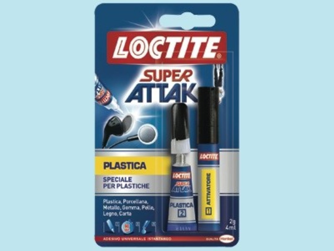 Loctite Super Attak Plastica 2G+4Ml – Henkel Italia