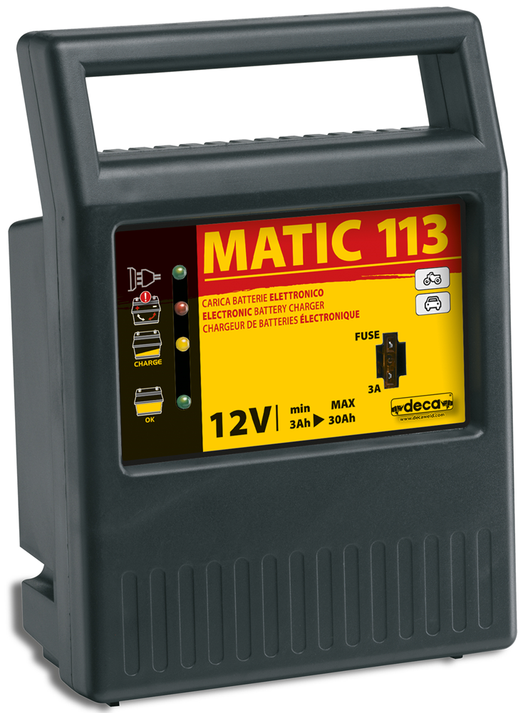 Matic 113 1Ph 230/50-60 Out. 12V # Spina Dritta A – Deca Diffusion