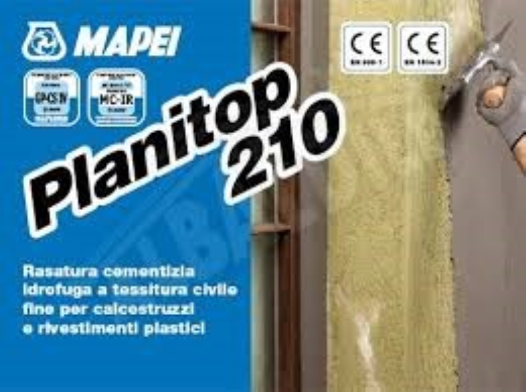 Planitop 210 Bianco Sacchi Da 25 Kg Cad Set 4 Pezzi- Mapei