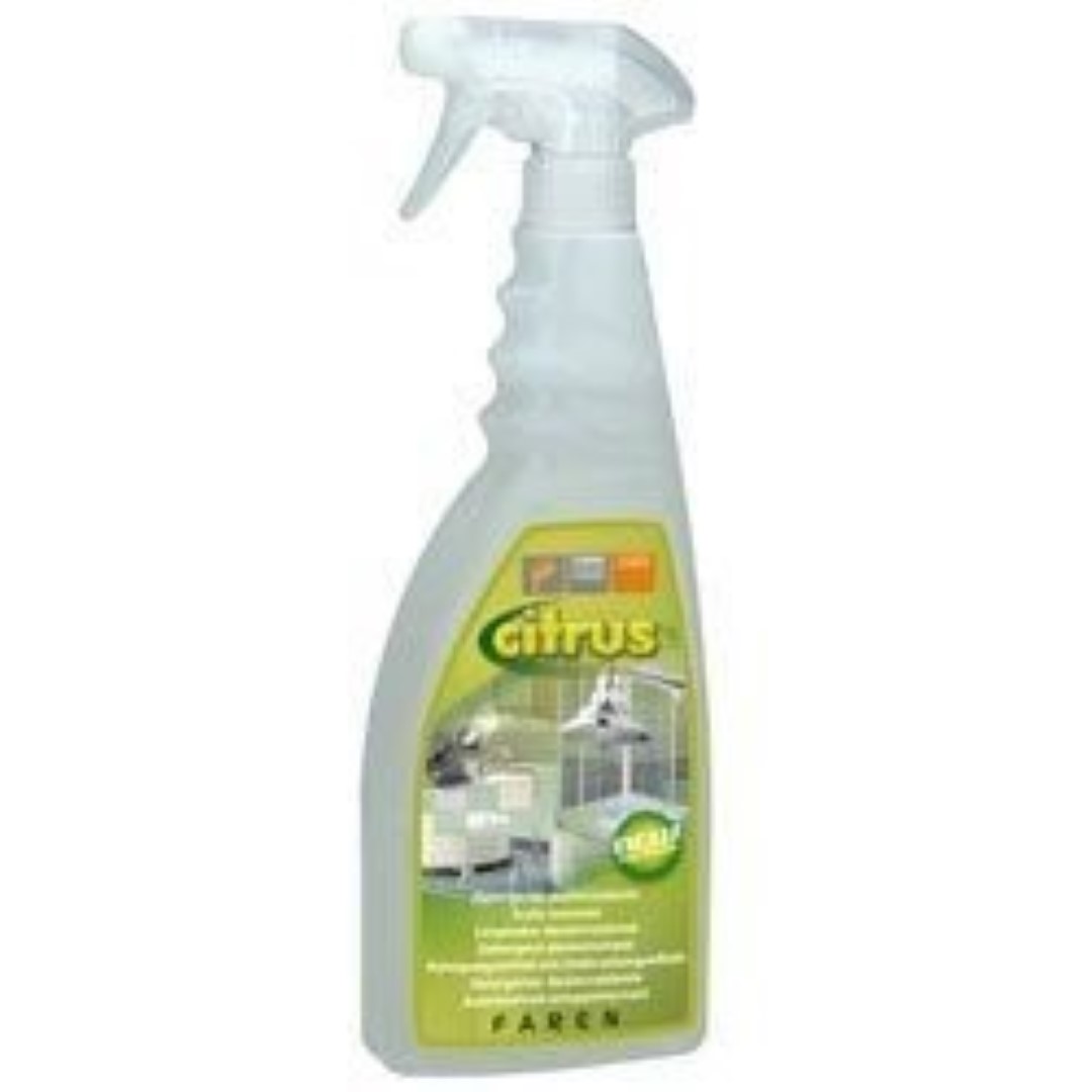 Spray Disincrostante Anticalcare Citrus 750+750 Ml Con Nebulizzatore – Faren