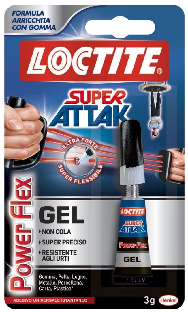 Loctite Super Attak Power Flex 3G – Henkel Italia